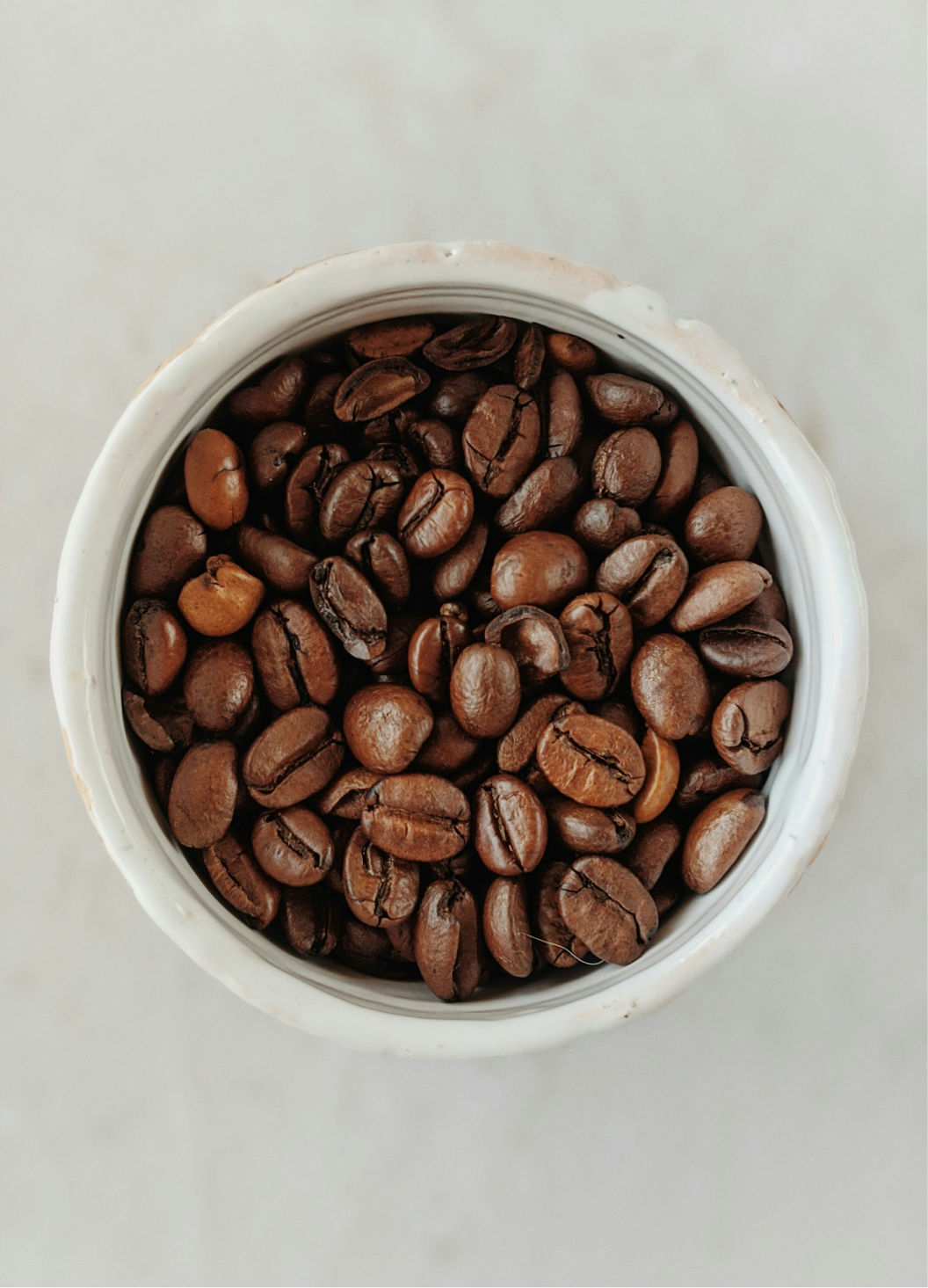 A picture of fresh coffe beans