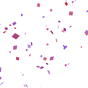 Moving confetti